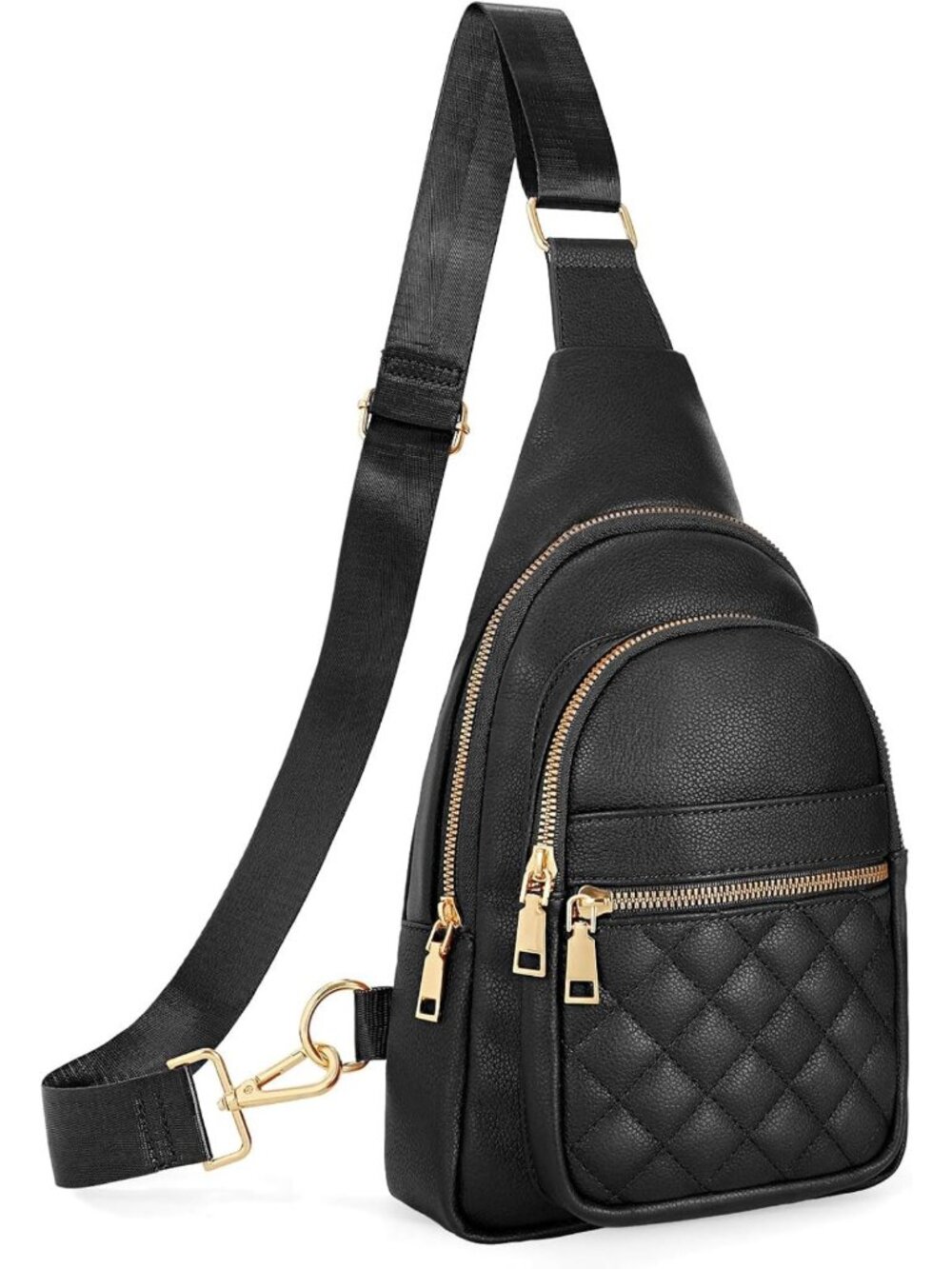 Stylish Women's Leather Sling Bag | Crossbody Fanny Pack & Travel Backpack